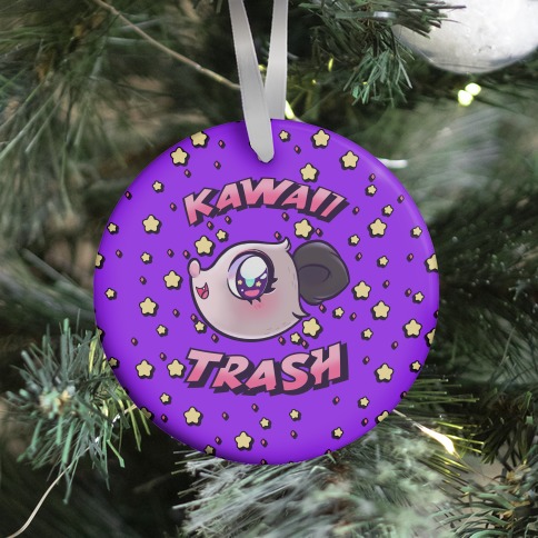 Kawaii Trash Ornament