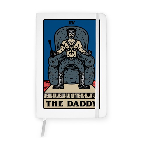 The Daddy Tarot Card Parody Notebook