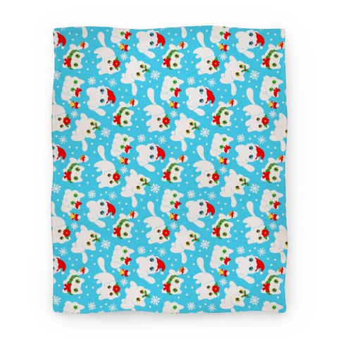 Christmas Cats Pattern Blanket