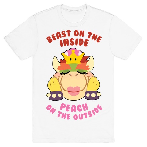 Beast On The Inside, Peach On The Outside T-Shirt