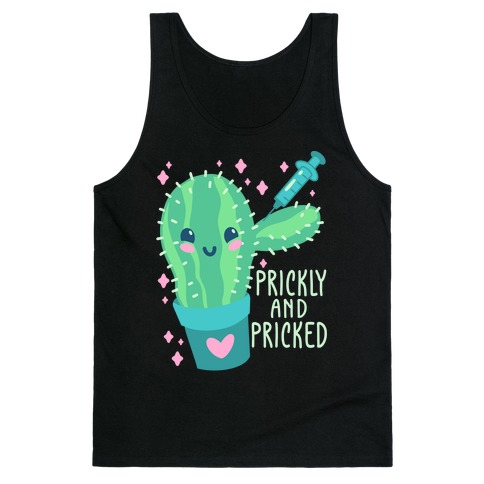 Prickly And Pricked Cactus Tank Top