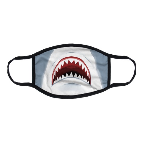 Shark Mouth Flat Face Mask