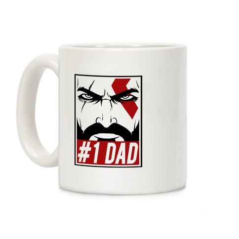 #1 Dad: Kratos Coffee Mug