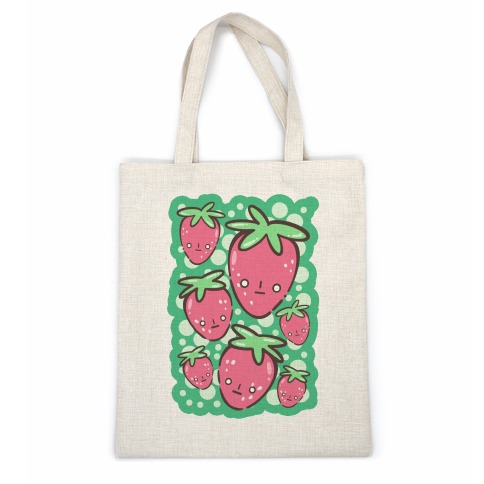Indifferent Strawberries Casual Tote