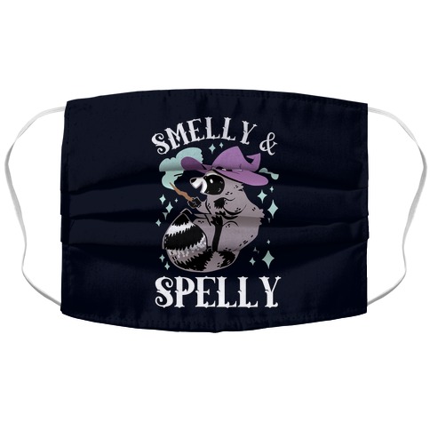 Smelly And Spelly Accordion Face Mask