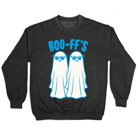 Boo F F's Best Friends Pairs Shirt White Print Pullover