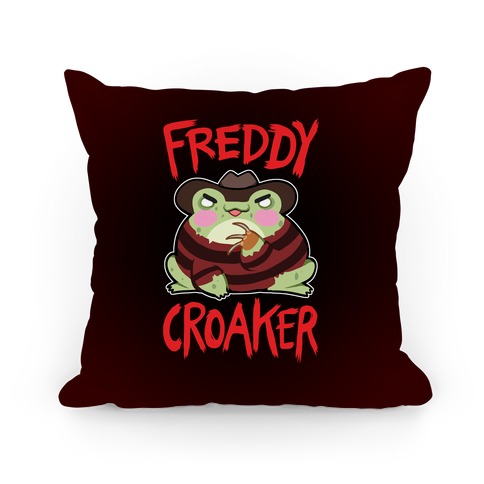 Freddy Croaker Pillow