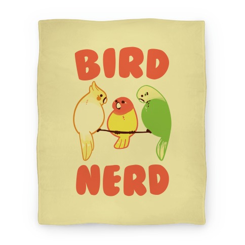 Bird Nerd Blanket