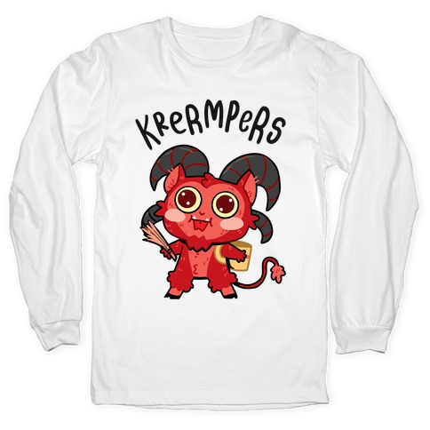 Krermpers Derpy Krampus Long Sleeve T-Shirt