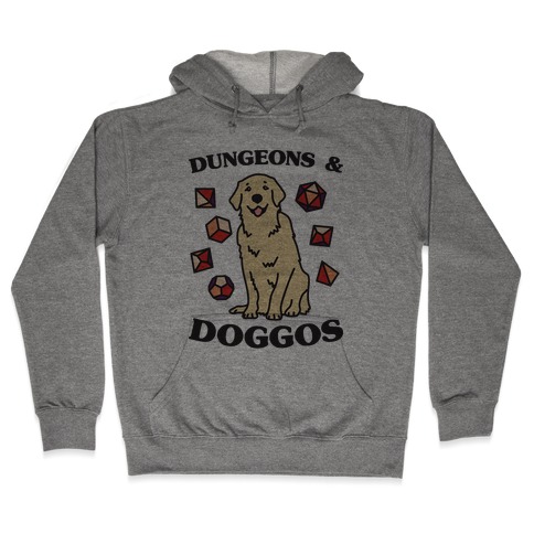 Dungeons & Doggos Hooded Sweatshirt