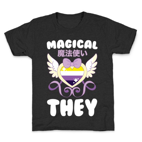 Magical They - Non-binary Pride Kids T-Shirt