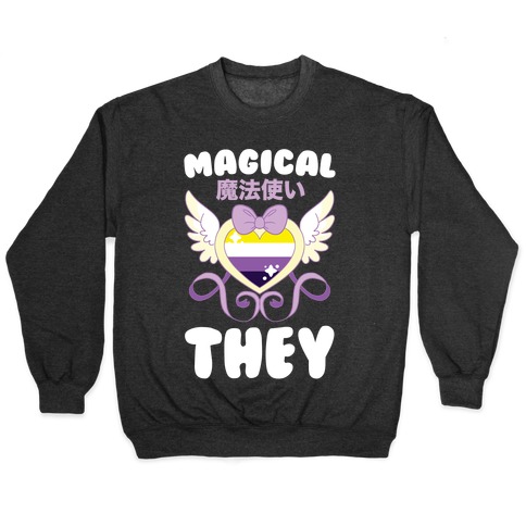 Magical They - Non-binary Pride Pullover