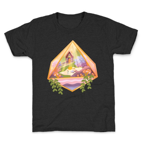 Cottagecore Terrarium Kids T-Shirt