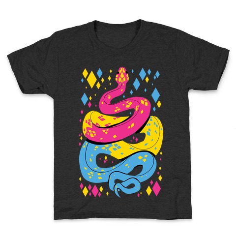 Pride Snakes: Pansexual Kids T-Shirt