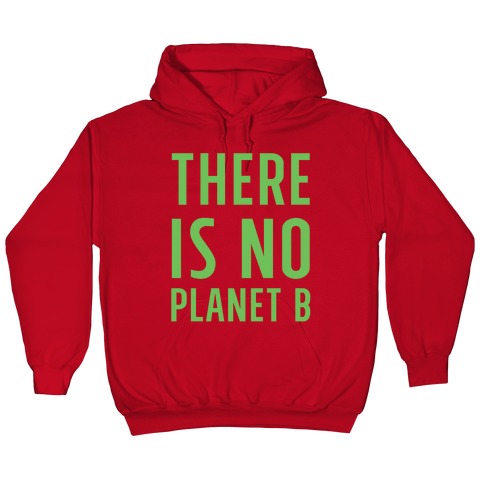 There Is No Planet B Hoodie Lookhuman