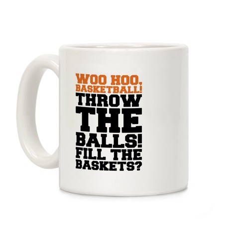 Woo Hoo Basketball Parody Coffee Mug