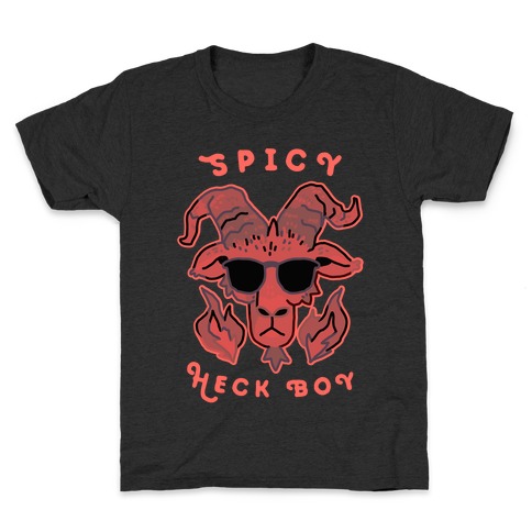 Spicy Heck Boy (With Cool Shades) Kids T-Shirt