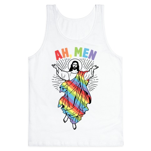 Jesus Slays Tank Tops | LookHUMAN