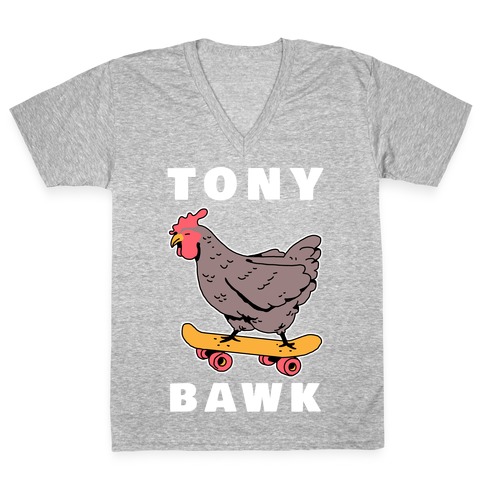 Tony Bawk V-Neck Tee Shirt