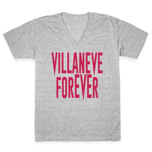 Villaneve Forever Parody V-Neck Tee Shirt