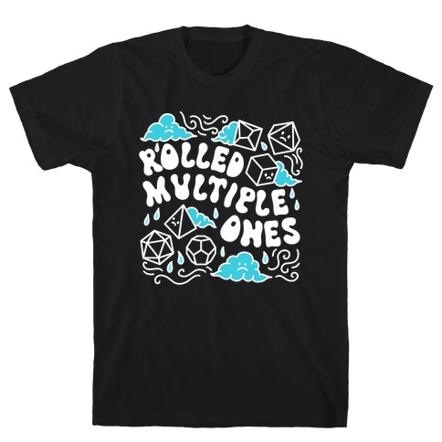 Rolled Multiple Ones T-Shirt
