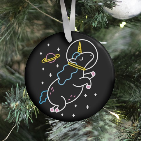 Space Unicorn Ornament