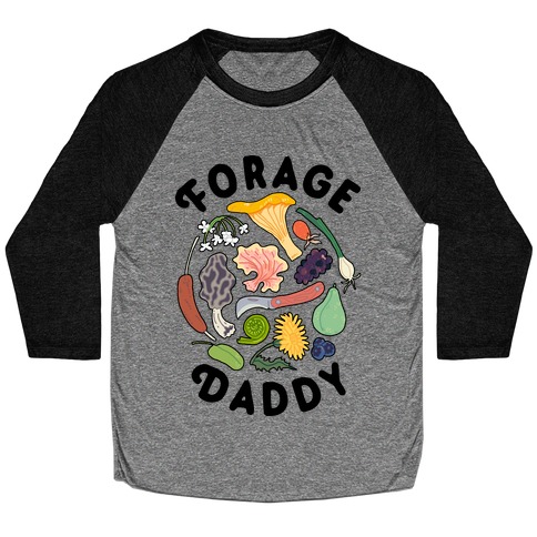 Forage Daddy Baseball Tee
