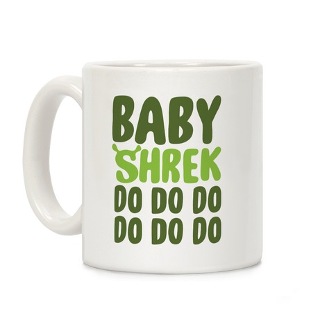 Baby Shrek Do Do Do Baby Shark Parody Coffee Mug