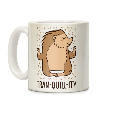 Tran-QUILL-ity - Hedgehog Coffee Mug