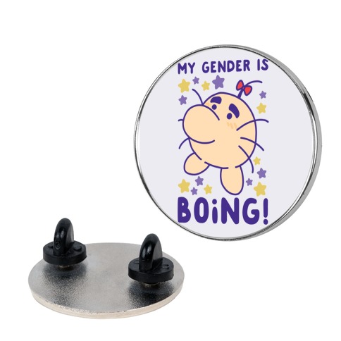 My Gender is Boing! - Mr. Saturn Pin