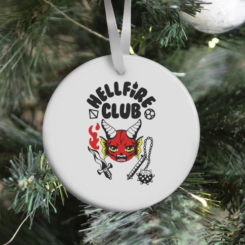 Stranger Things Hellfire Club Ornament — UberDork Designs