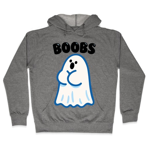 Boobs Ghost Hooded Sweatshirt