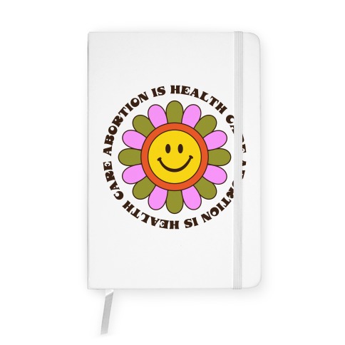 Abortion is Health Care Retro Notebook