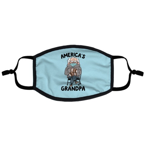America's Grandpa Flat Face Mask