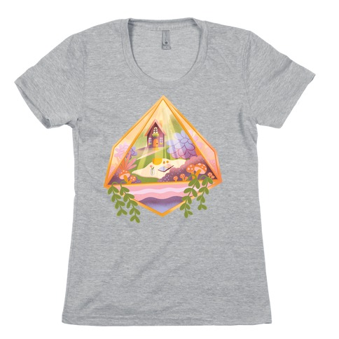 Cottagecore Terrarium Womens T-Shirt