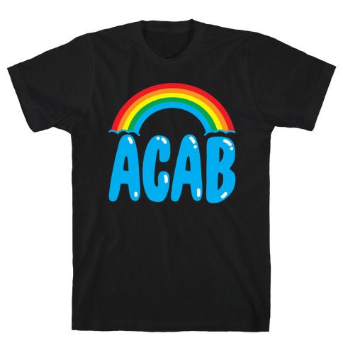 ACAB White Print T-Shirt