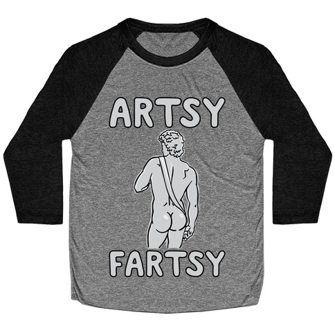 Artsy Fartsy Baseball Tee