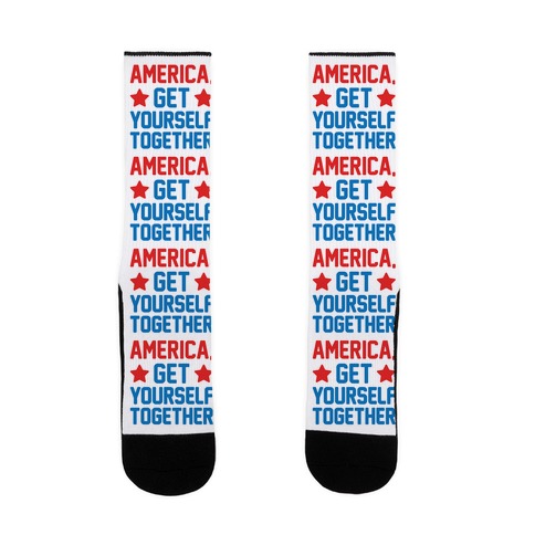 America, Get Yourself Together Sock