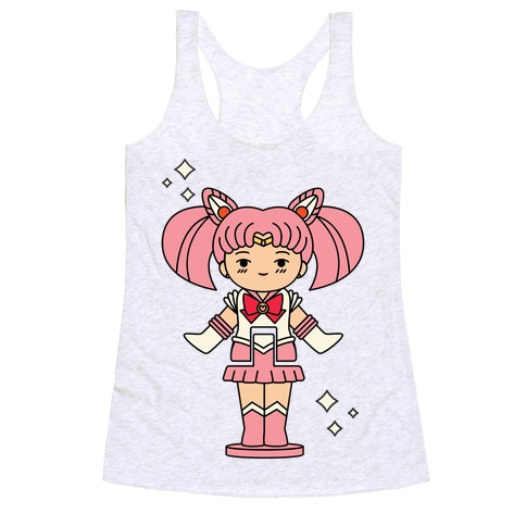 Sailor Chibi Moon Pocket Parody Racerback Tank Top