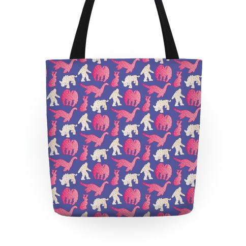 Frosted Cryptid Crackers Tote