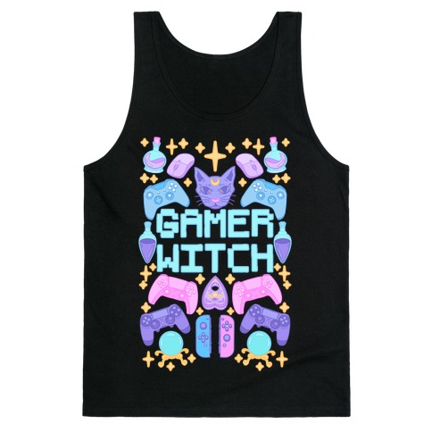 Gamer Witch Tank Top