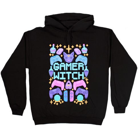 Gamer Witch Hooded Sweatshirt
