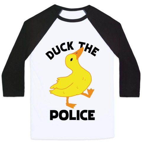 duck the police shirt