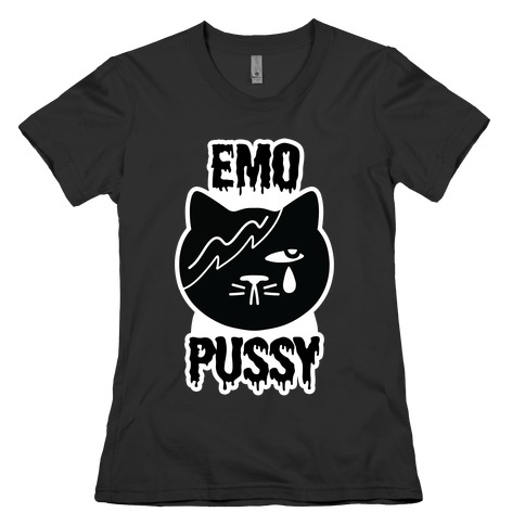 Emo Pussy Womens T-Shirt