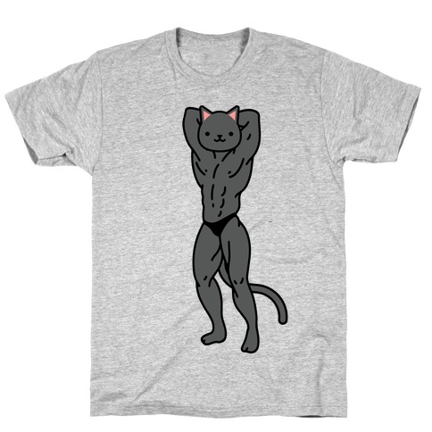 Buff Cat Black T-Shirt