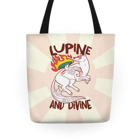 Lupine and Divine  Tote