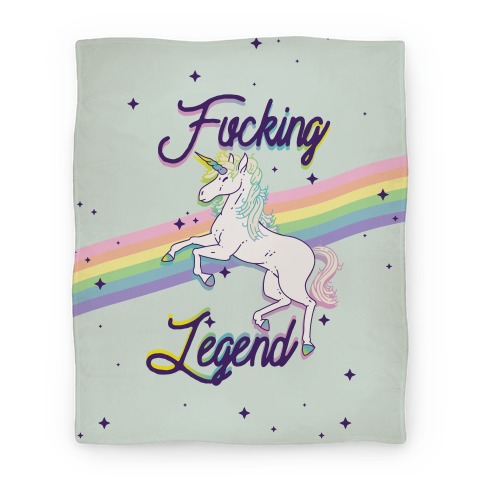 F***ing Legend (Unicorn) Blanket