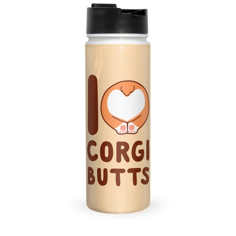 I Heart Corgi Butts Travel Mug