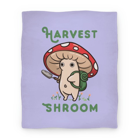 Harvest Shroom Blanket