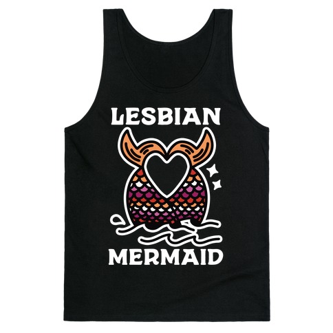 Lesbian Mermaid Tank Top